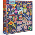 Puzzle The cat and the yarn 1000 pcs - Eeboo - Rougier et Plé