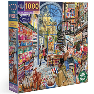 Puzzle Artist provisions 1000 pcs - Eeboo - Rougier et Plé