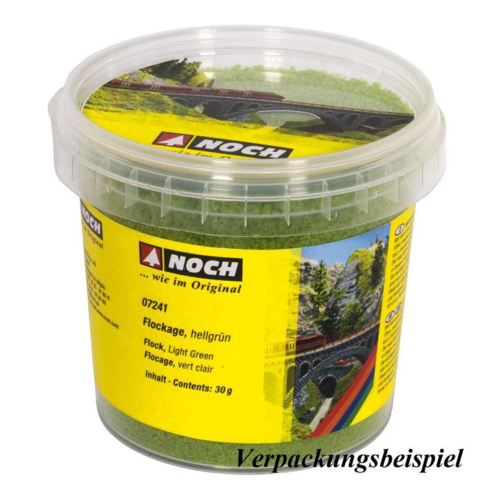 Flockage Vert clair 30 g - Noch - Rougier et Plé