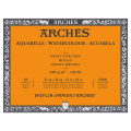 Papier aquarelle bloc de 20 feuilles 31 x 41 cm 300 g - grain torchon - Arches - Rougier et Plé