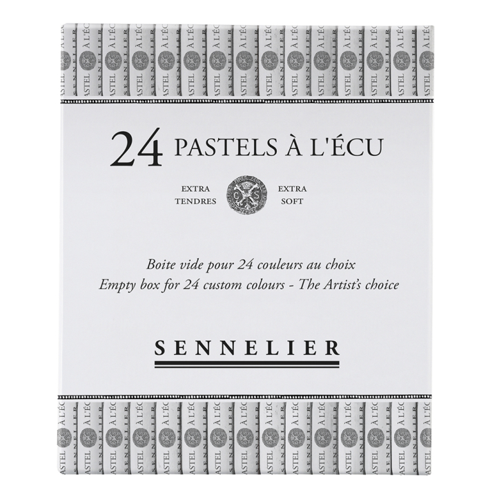 Boite vide 24 pastels à l'écu - Sennelier - Rougier et Plé