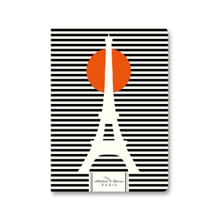 Carnet ligné A5 14 x 21 cm Eiffel in the sun - Alibabette Éditions - Rougier et Plé