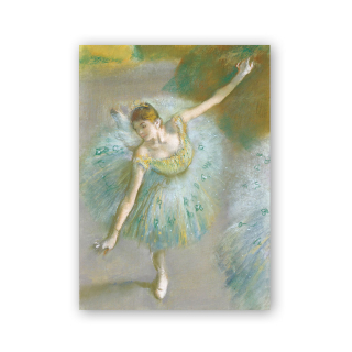 Mini Artbook Degas Tutu vert 12 x 17 cm - Alibabette Éditions - Rougier et Plé