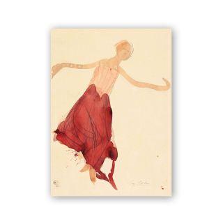 Mini Artbook Rodon Danseuse 12 x 17 cm - Alibabette Éditions - Rougier et Plé