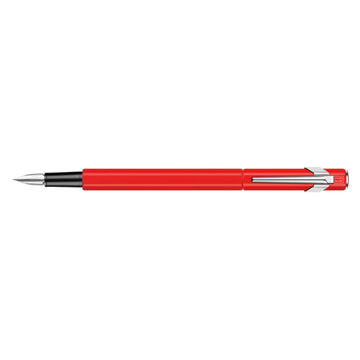 Stylo plume 849 Vernis rouge - Caran d'Ache - Rougier et Plé