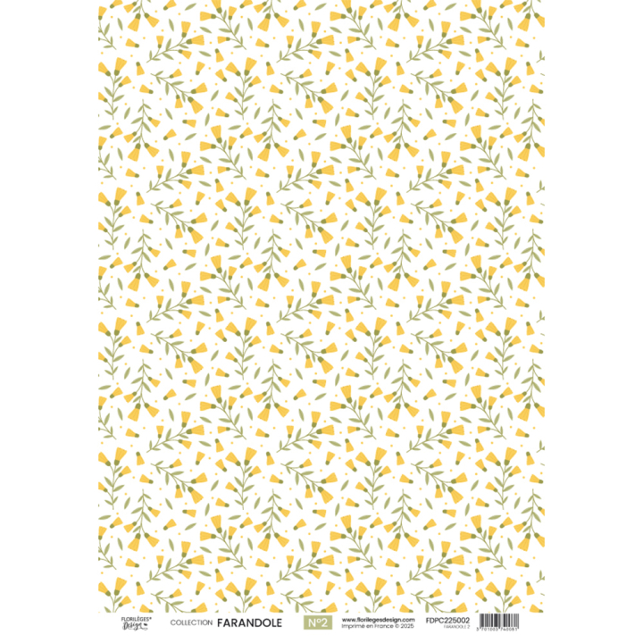 Farandole Papier calque N°2 - Florilèges Design - Rougier et Plé
