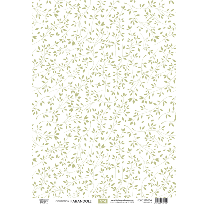 Farandole Papier calque N°4 - Florilèges Design - Rougier et Plé