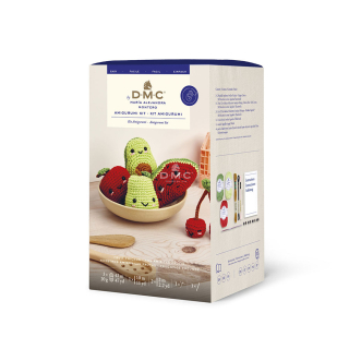 Kit crochet Amigurumi Nos amis les fruits - DMC - Rougier et Plé