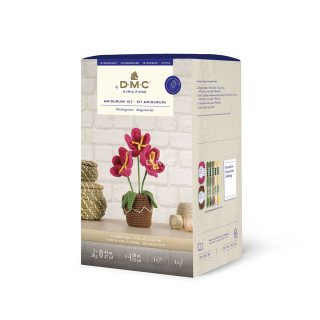 Kit crochet Amigurumi Pot de fleurs - DMC - Rougier et Plé