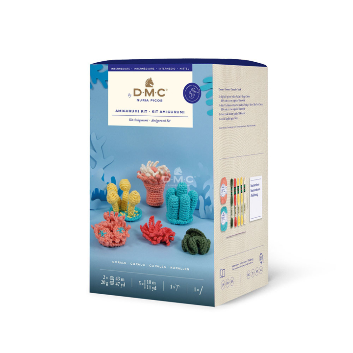 Kit crochet Amigurumi Coraux - DMC - Rougier et Plé