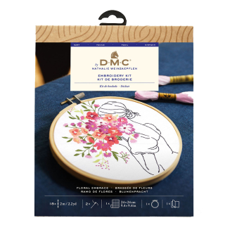 Kit de broderie Brassée de fleurs - DMC - Rougier et Plé
