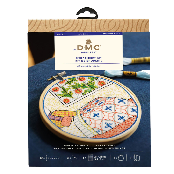 Kit de broderie Chambre intime - DMC - Rougier et Plé