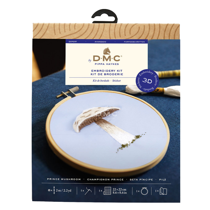 Kit de broderie 3D Champignon prince - DMC - Rougier et Plé