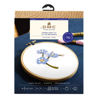 Kit de broderie 3D Fleur Myosotis - DMC - Rougier et Plé