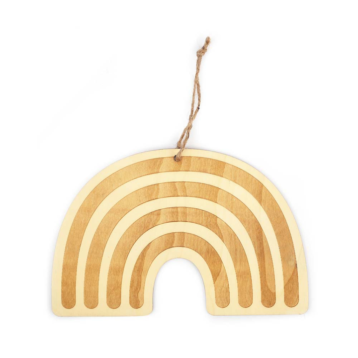 Suspension en bois arc-en-ciel 25 x 16 cm - Graine Créative - Rougier et Plé