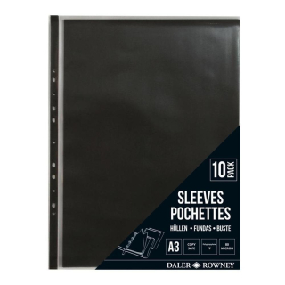 Recharge pour Press-book A3 par 10 - Daler Rowney - Rougier et Plé