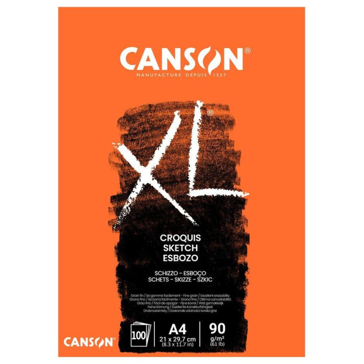 Bloc croquis XL 90 g/m² 100 feuilles - Canson - Rougier et Plé