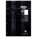 Bloc de cours Cornell 21 x 29,7 cm Ligné 200 p Noir - Clairefontaine - Rougier et Plé