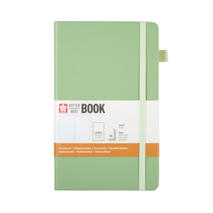 Carnet de notes 13 x 21 cm Patine pâle Pointillé - Rougier et Plé