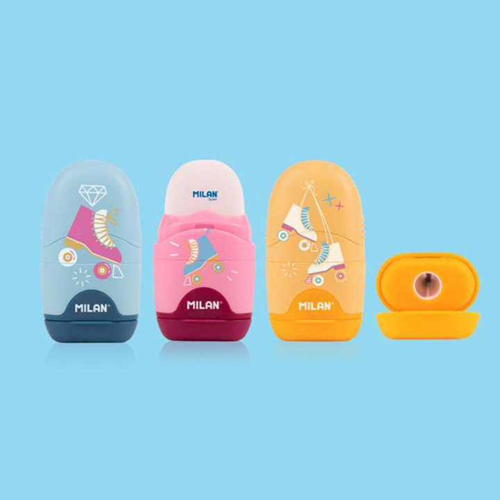 Taille-crayons + gomme Roller - MILAN - Rougier et Plé
