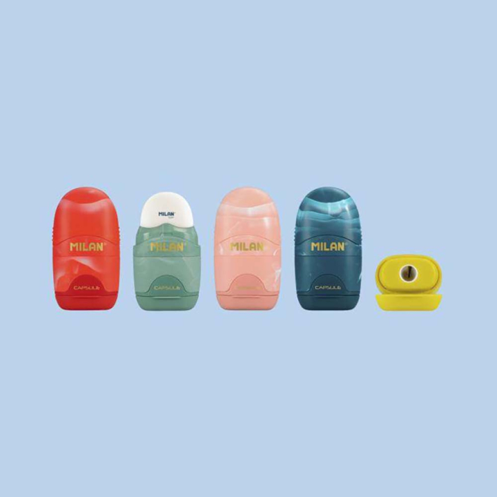 Taille-crayons + gomme Lava - MILAN - Rougier et Plé