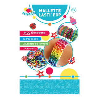 Malette Lasti'Pop de 1 400 élastiques Multi-couleurs - MGM - Rougier et Plé