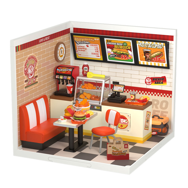 Maison miniature DIY Yum Yum burger - Rolife - Rougier et Plé