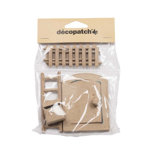 Accessoires pour maison de souris - Décopatch - Rougier et Plé