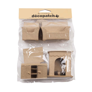 Assortiment de 6 miniatures - Salon - Décopatch - Rougier et Plé