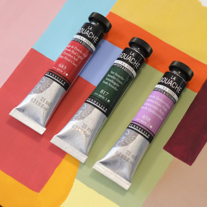 La Gouache Extra-fine Tube 21 ml - Sennelier - Rougier et Plé