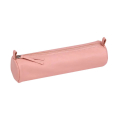 Trousse ronde en cuir Ø 5,5 x 22 cm Pastel - Clairefontaine - Rougier et Plé