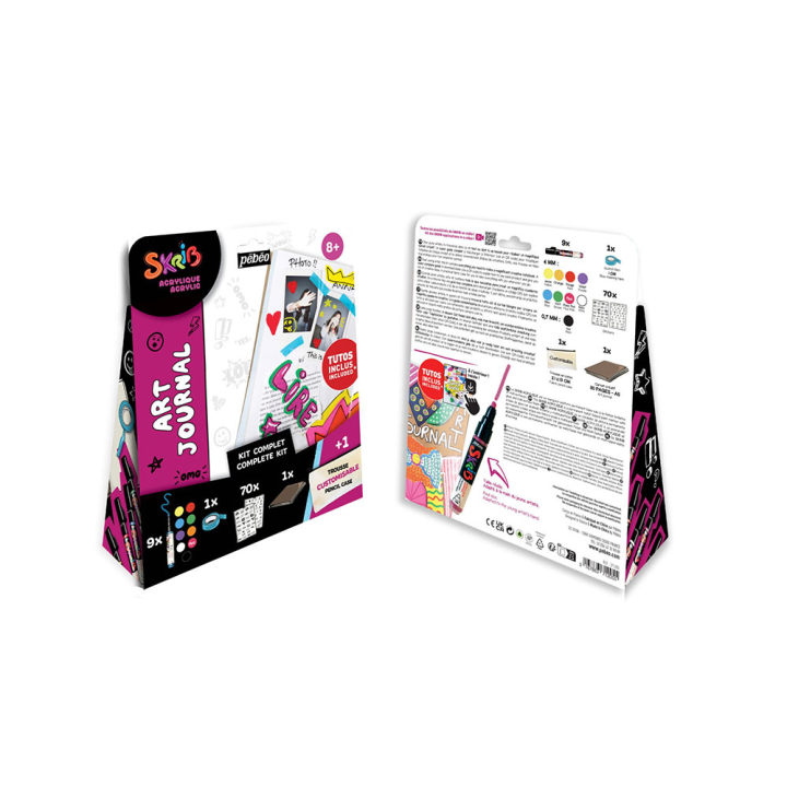 Kit Art journal Skrib - Rougier et Plé