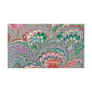 Papier italien 50 x 70 cm 85 g/m² Paon Violet - Esprit Papier - Rougier et Plé