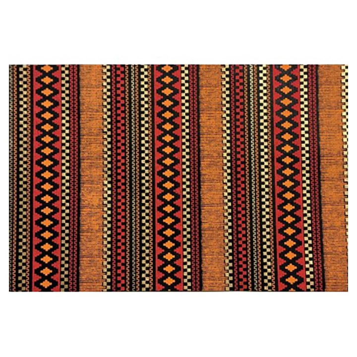 Papier Indien fait main  Tribal 50 x 70 cm 120 g/m² Orange et Rouge - Esprit Papier - Rougier et Plé