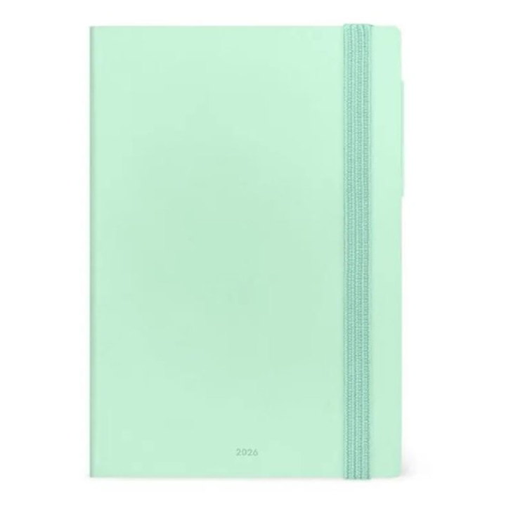 Agenda semainier 2026 Mint 18 x 12 cm - Legami - Rougier et Plé