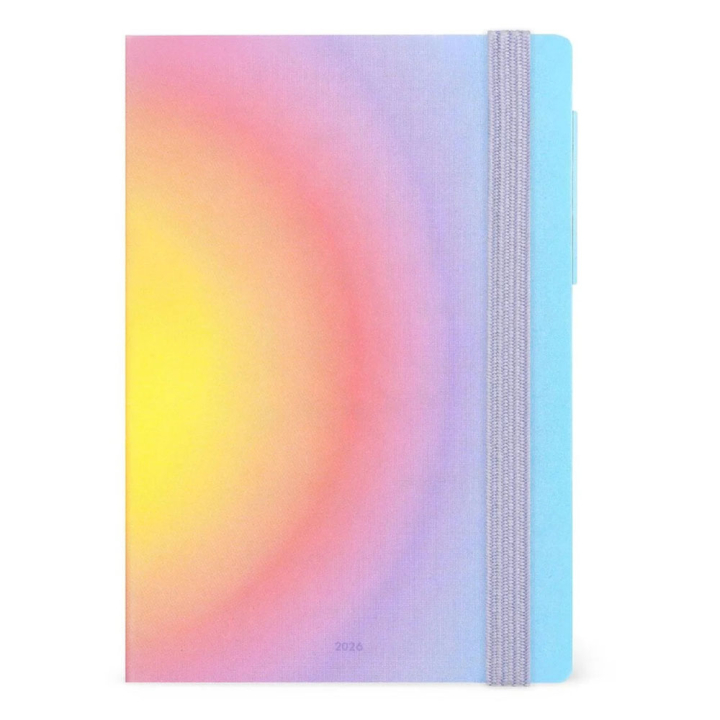 Agenda semainier 2026 + notes Aura 18 x 12 cm - Legami - Rougier et Plé