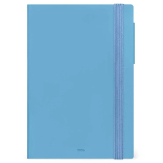 Agenda semainier 2026 + notes Blue 18 x 12 cm - Legami - Rougier et Plé