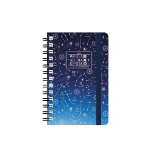 Agenda semainier 2026 à spirales Stars 8,5 x 13 cm - Legami - Rougier et Plé