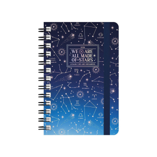 Agenda semainier 2026 à spirales Stars 15 x 21 cm - Legami - Rougier et Plé