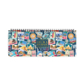 Planificateur de bureau 2026 - 27,7 x 10,2 cm Travel stickers - Legami - Rougier et Plé