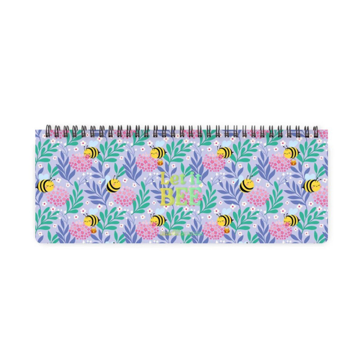 Planificateur de bureau 2026 - 27,7 x 10,2 cm Bee - Legami - Rougier et Plé