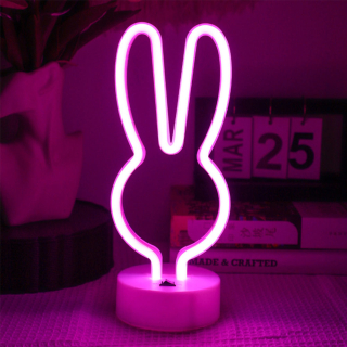Lampe néon Lapin - Rougier&Plé - Rougier et Plé