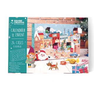 Calendrier de l'Avent Boîte rectangulaire - Graine Créative - Rougier et Plé