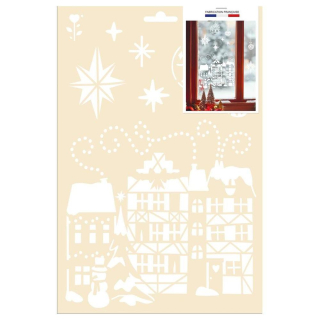 Pochoir A4 Noël à la maison - Graine Créative - Rougier et Plé