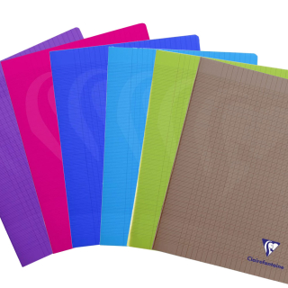 Cahier 24 x 32 cm grands carreaux Séyès 48 pages Mimesys - Clairefontaine - Rougier et Plé