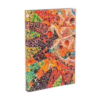 Carnet rigide 18 x 12 cm 144 p Ligné Gaudi, Le soleil - Paperblanks - Rougier et Plé