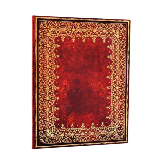 Carnet souple 22,5 x 17,5 cm 176 p Ligné Feuille d'or - Paperblanks - Rougier et Plé
