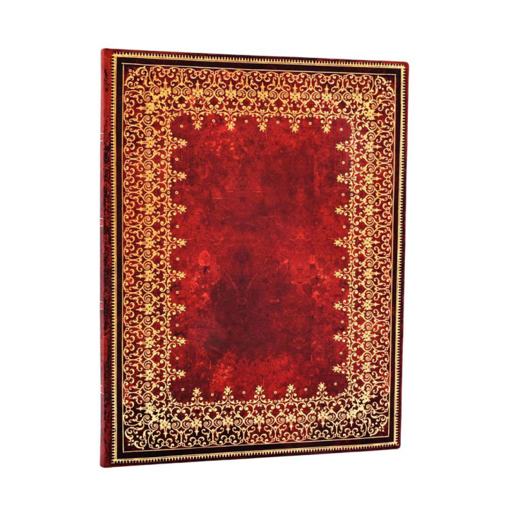 Carnet souple 22,5 x 17,5 cm 176 p Ligné Feuille d'or - Paperblanks - Rougier et Plé