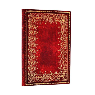 Carnet souple 14 x 9 cm 208 p Ligné Feuille d'or - Paperblanks - Rougier et Plé