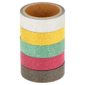 6 masking tapes pailletés Noël - ARTEMIO - Rougier et Plé